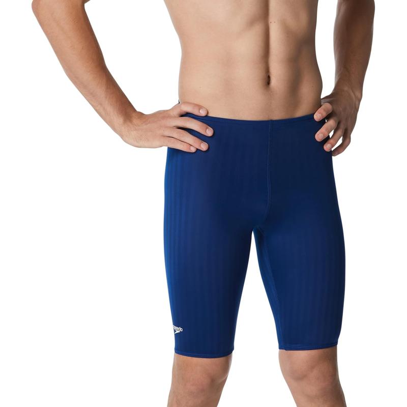 Speedo Men’s Swimsuit Jammer Aquablade Adult(Navy) - Speedo Swimwear Sale